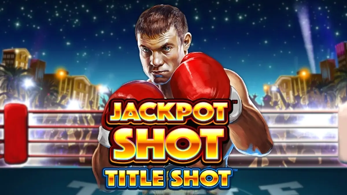 Tampilan antarmuka permainan slot Title Shot dengan nuansa kompetisi yang dinamis